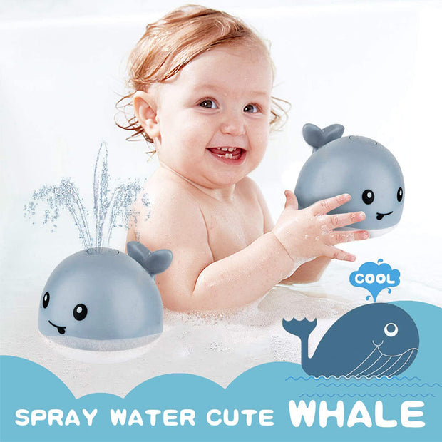 Juguete para bañar los Bebés "Ballena luminosa"